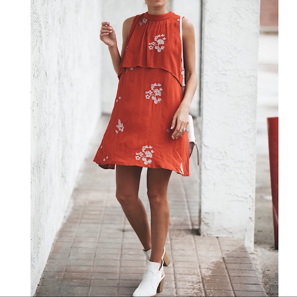 Vick Dolls Libra Embroidered Dress